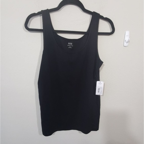 a.n.a Tops - Ana Tribeca ribbed‎ tank NWT Size XL